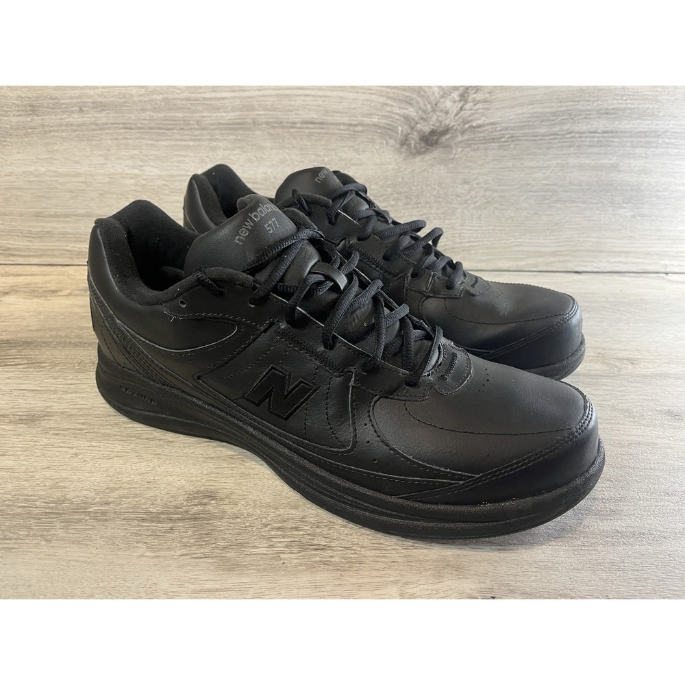 New Balance 577 Walking SL-2 Shoes Lace‎ Up Black MW577BK Mens Size 13 D